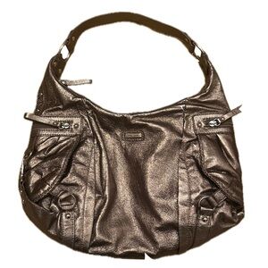 The Sak Metallic Brown Hobo Bag